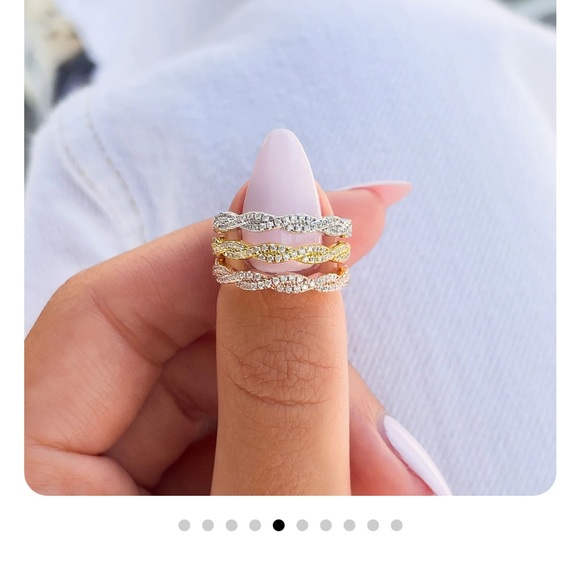 Modern Gents - The Sadie Classic Yellow Gold Braided Band - Picture 7 of 9